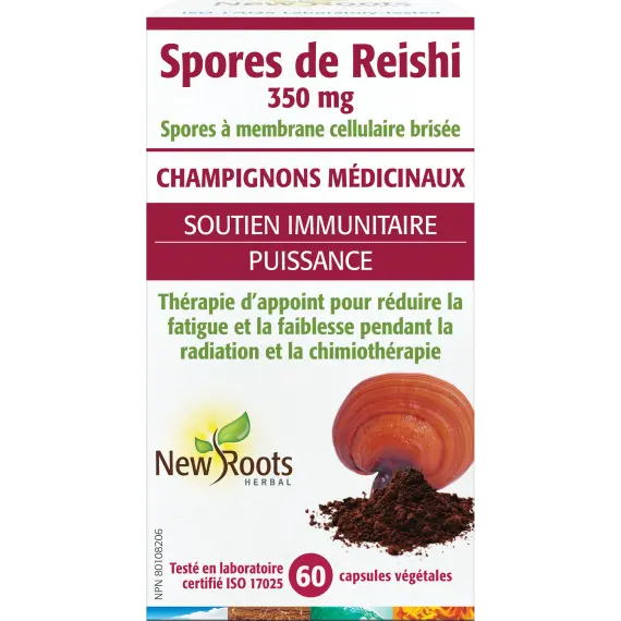 Spores de Reishi